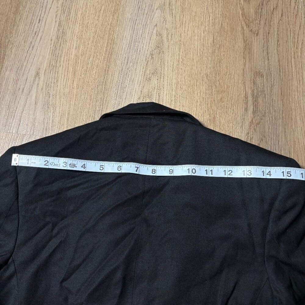 Ralph Lauren Collection double breasted blazer tuxedo jacket size 4 S wool Union - Picture 11 of 11